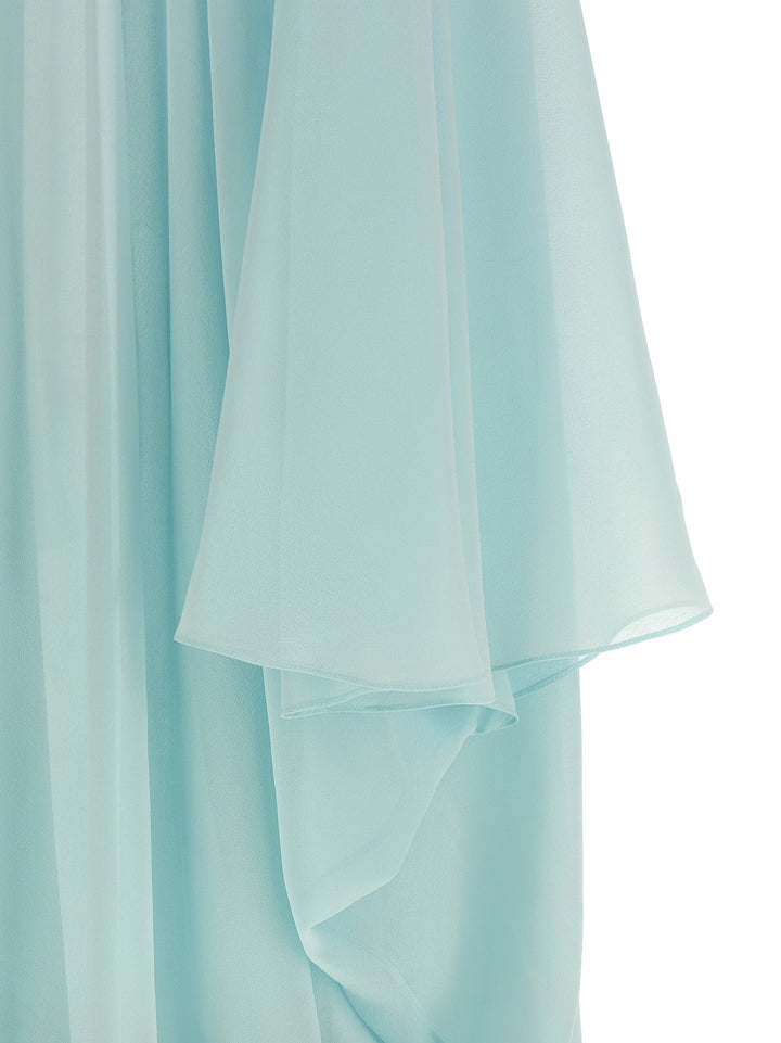 Tom Ford Caftan Silk Georgette Dresses - Light Blue | 3b26d8b2a12a1bcc5fec029c7a893ce4de01da81