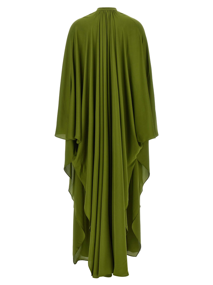 Tom Ford Cape Dress Dresses - Green | 62319a873c3bdffe514c067b51c5824f3dc6a77b