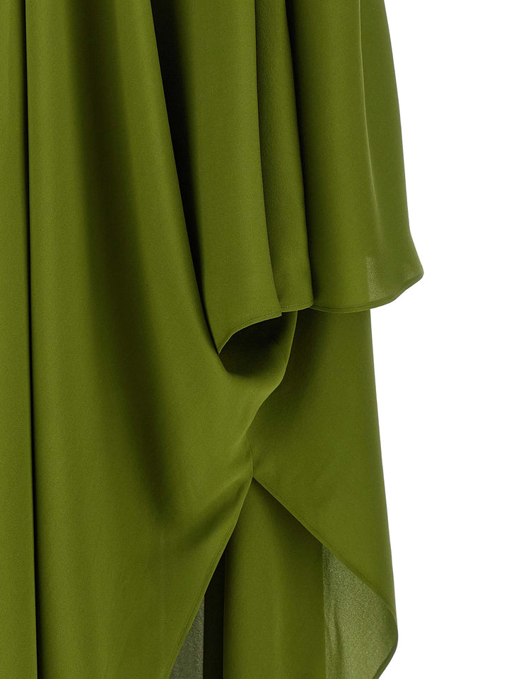 Tom Ford Cape Dress Dresses - Green | d40a81fb7499fd755a88d314a2fb17a25030c0b0