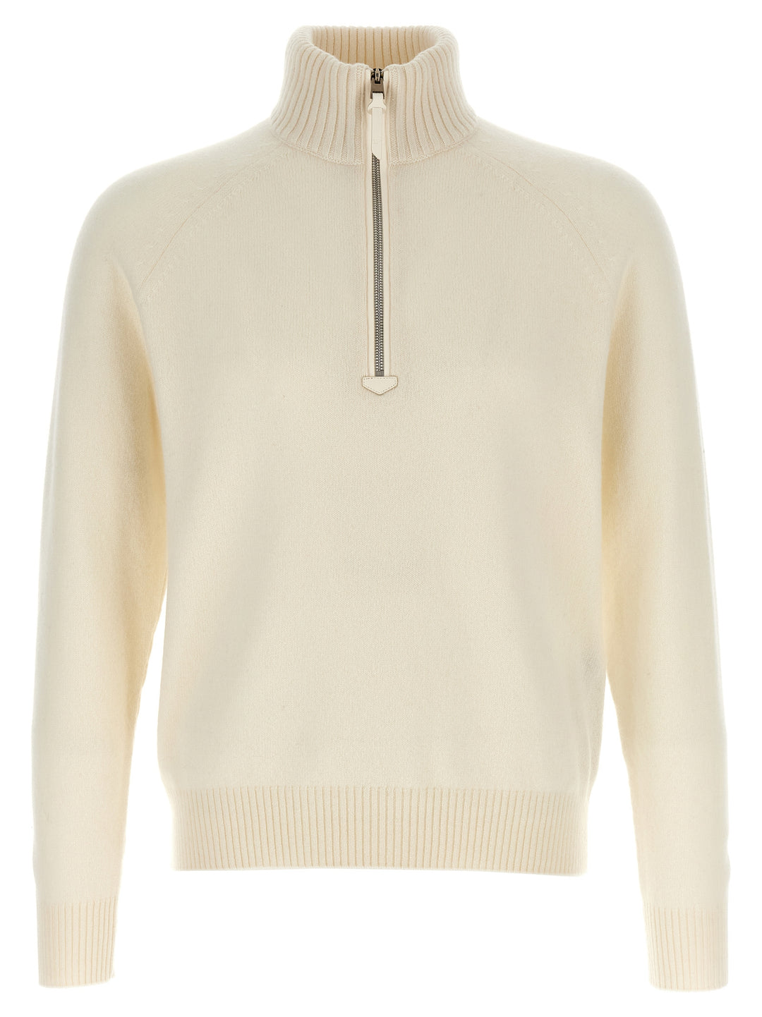 Tom Ford Half Zip Sweater Sweaters and Cardigans - White | 78ca06e3b477ecef73dda0934d0f45b18b7584f0