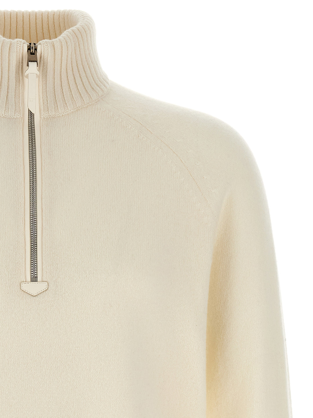 Tom Ford Half Zip Sweater Sweaters and Cardigans - White | bb32f2d2c155924824744d9342be36857867a18e