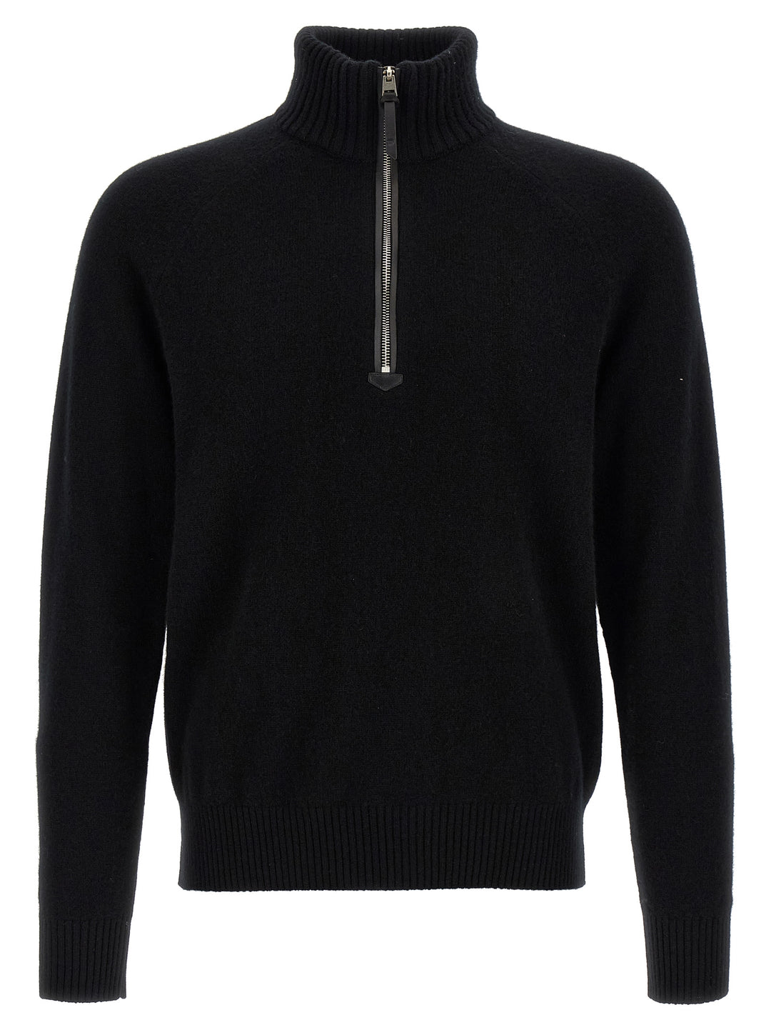 Tom Ford Half Zip Sweater Sweaters and Cardigans - Black | 167f0ee241dcf31c8b456f19012714a1ecb4a092