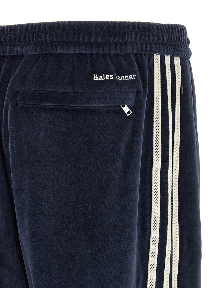 Adidas Originals Wb Velour Track Pants - Blue | 23e110aae6742493180bbb2fcc98273fc6a8ae84