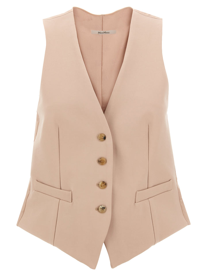 Max Mara Kiwi Gilet - Pink | b38816dabf60902282ebda13847f00bf50cce115