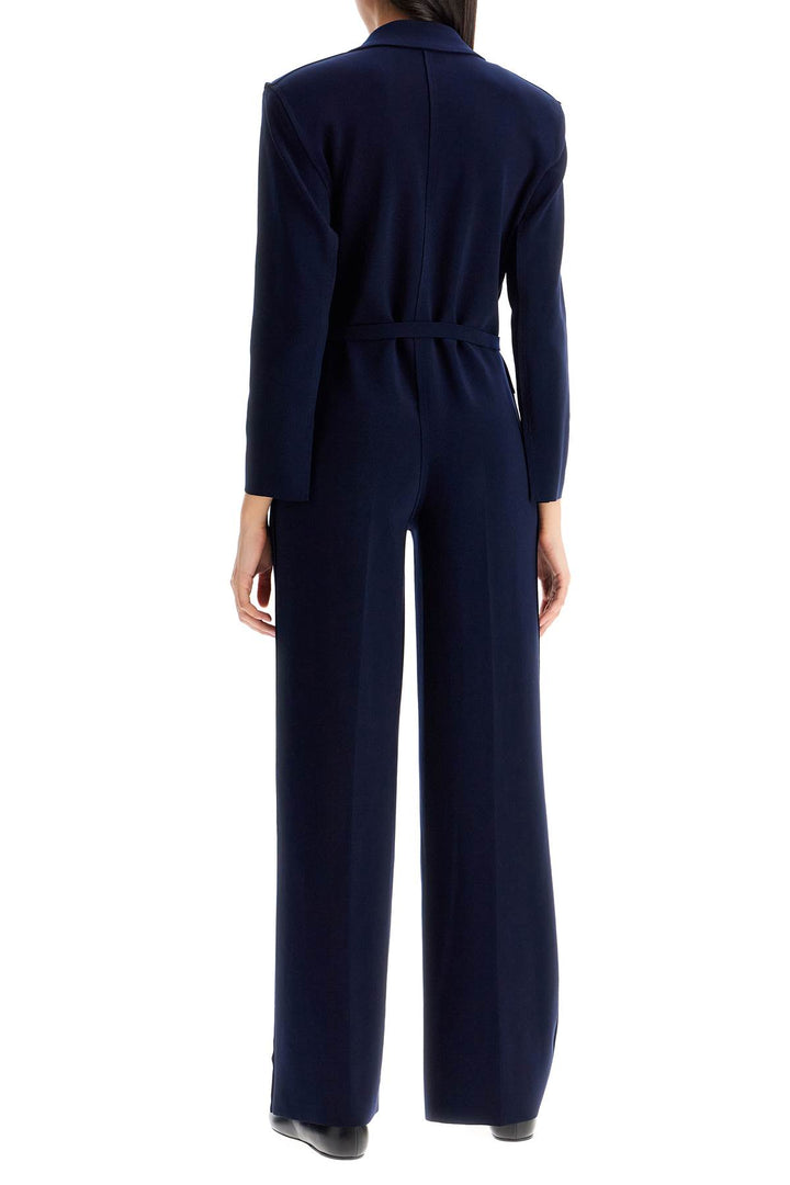 Double Breasted Straight Leg Jumpsuit