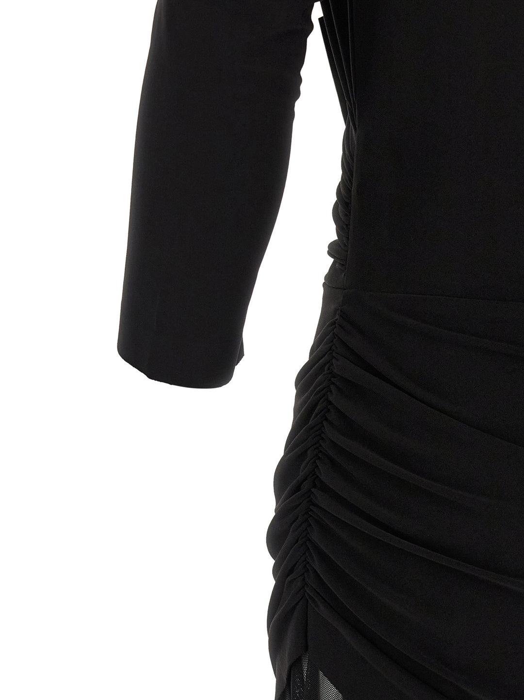 Norma Kamali Heart-Shaped Neckline Bodysuit Dresses - Black | 3466b87137e5261cde3d2bf82048b1ef65d1be65