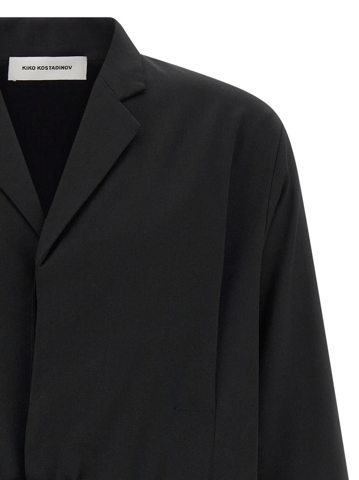 Kiko Kostadinov Laan Blazer - Black | 017892b659cea3c9b3d6b8d79ef97a340f417c60