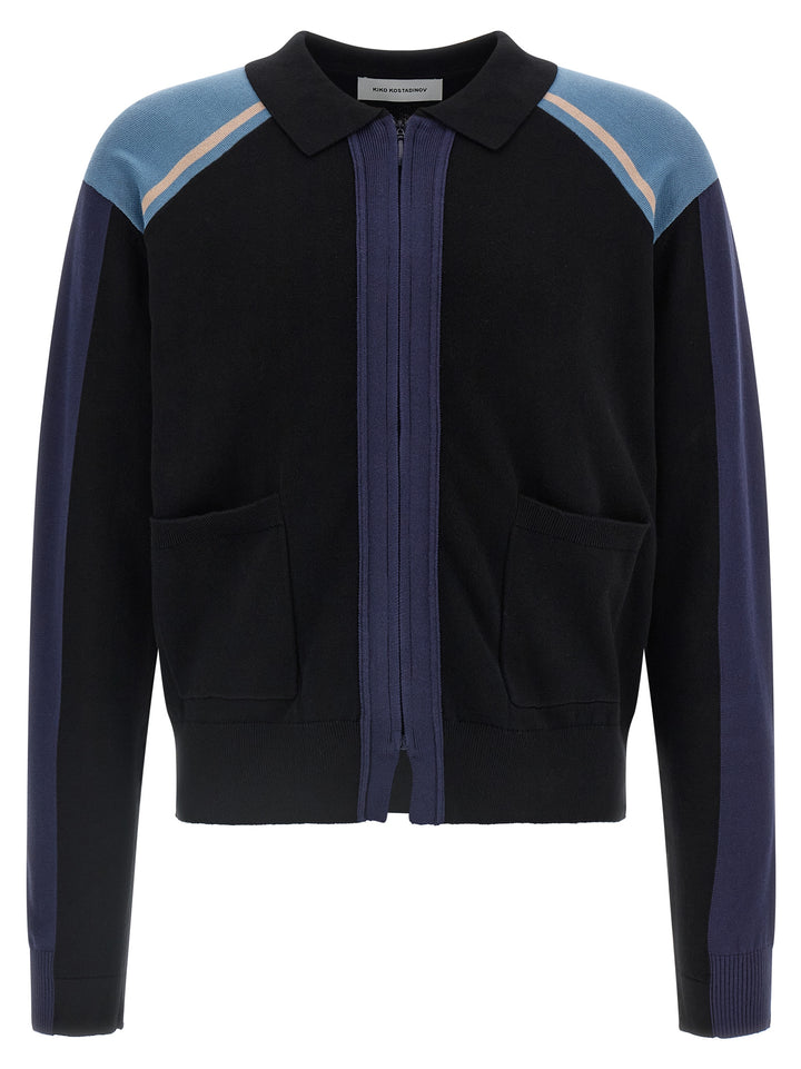 Kiko Kostadinov Munno Knit Sweaters and Cardigans - Blue | 806ec8a1546eedc5d8fb8e49fadd61e9aa343df0