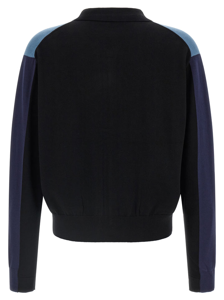 Kiko Kostadinov Munno Knit Sweaters and Cardigans - Blue | d9bf32e9c03873ec7b58ad6b3c9938b48b1a7e43