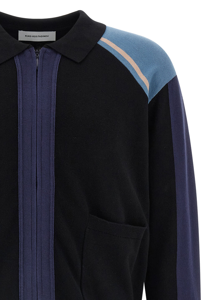 Kiko Kostadinov Munno Knit Sweaters and Cardigans - Blue | 39906d5247d49516e1a13cbe18fac507880e5acf