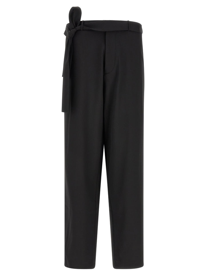 Kiko Kostadinov Laan Pants - Black | 7a1647adcb8186e2e0a04c0992e209cdc3beaf92