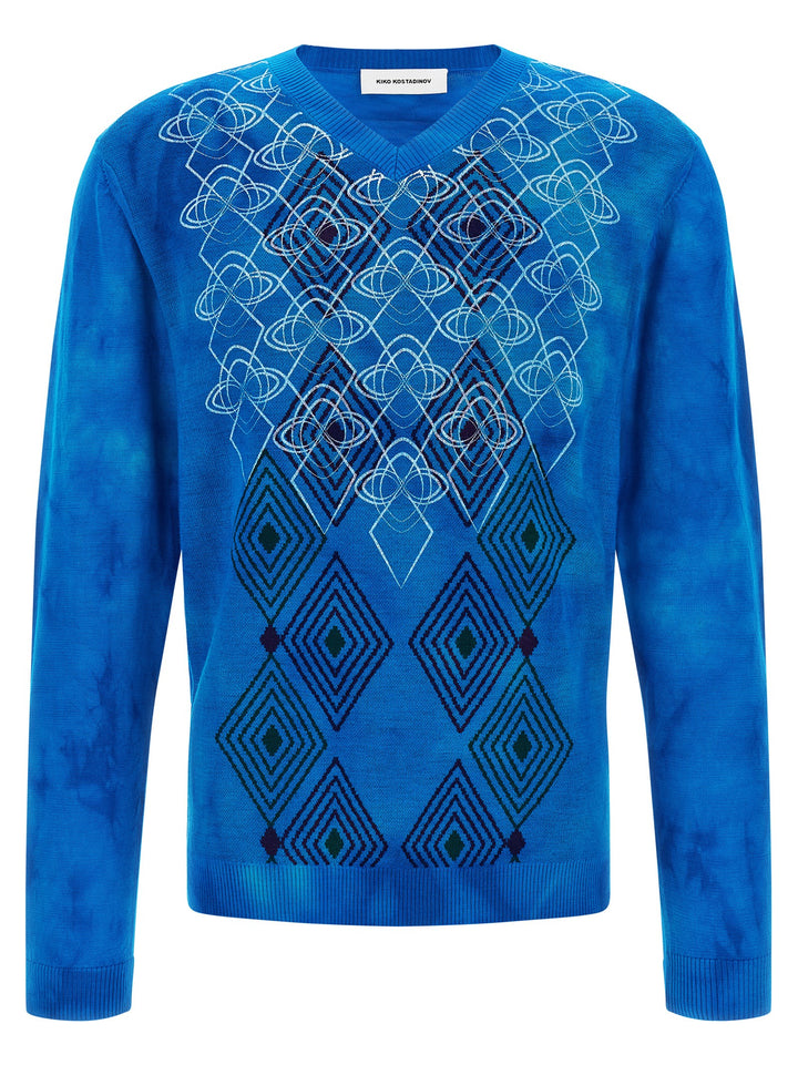 Kiko Kostadinov Hatha Sweaters and Cardigans - Blue | 150713b53e9e1796bd50a9264db3db9896e5cc91