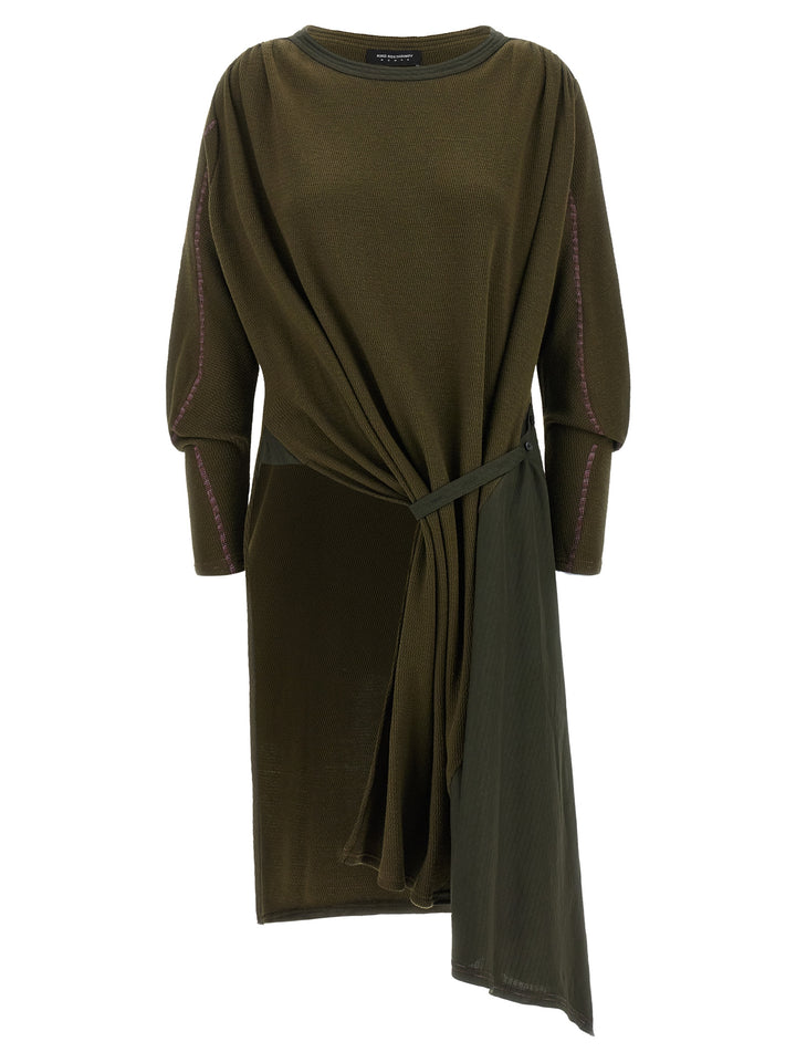 Kiko Kostadinov Edler Godet Dresses - Green | 164a9dc97ea17b92f76d5d52a4a6a6f3feae0930