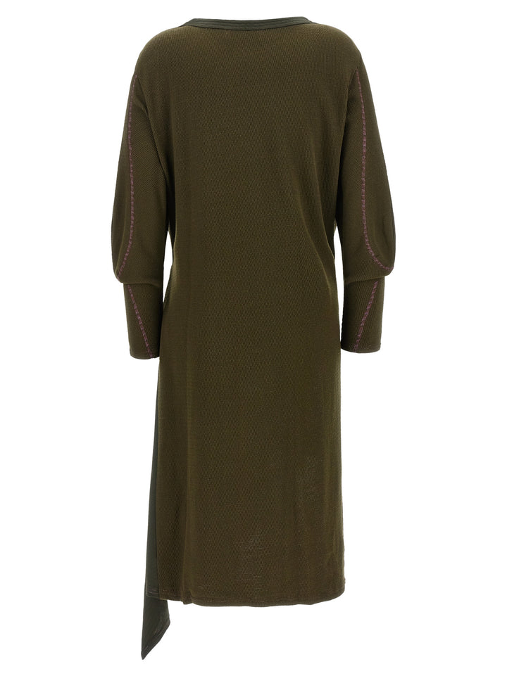 Kiko Kostadinov Edler Godet Dresses - Green | 4f9f438f3f0e46e303119dab2cefb2435990069a