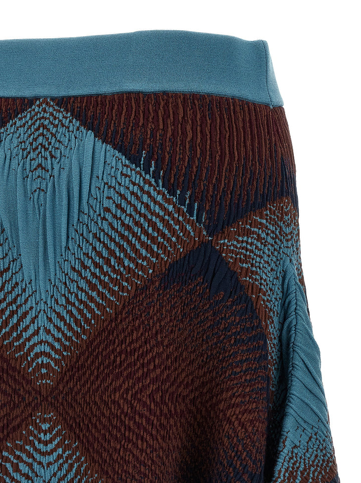 Kiko Kostadinov Ikat Argyle Skirts - Blue | 48b4c6ab3f64436dcc83bb6165634c64f25f687c