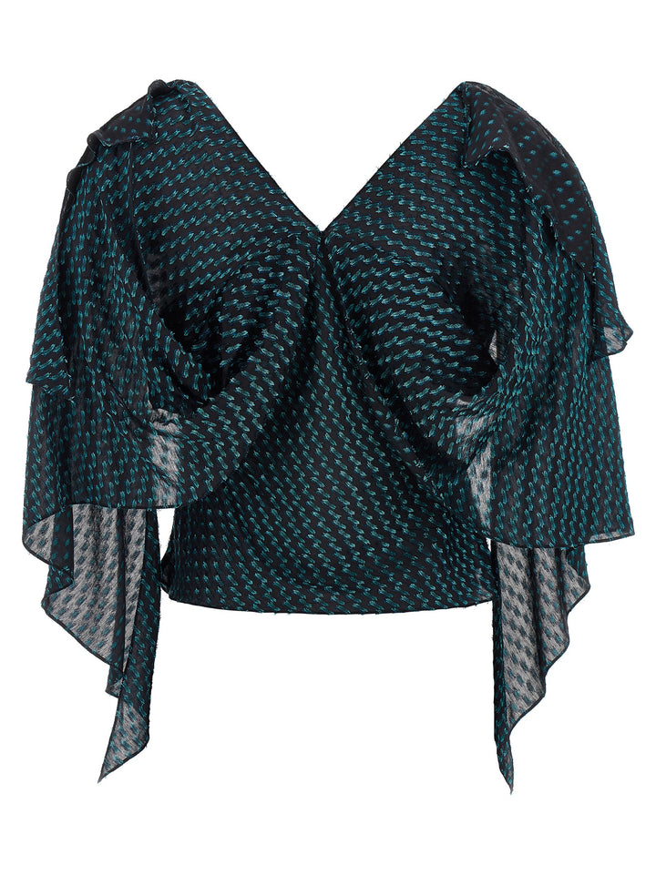 Kiko Kostadinov Plexus Shirt and Blouse - Blue | 83dd51508e3f04c5c8c7c79f690886522942bc06