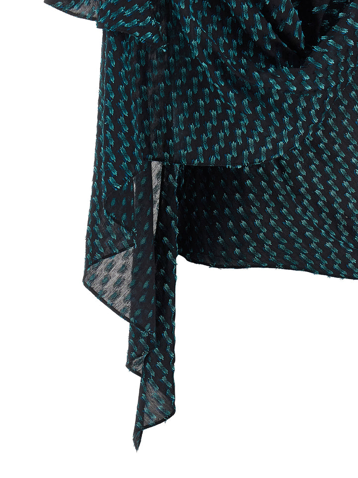 Kiko Kostadinov Plexus Shirt and Blouse - Blue | a40cdaca02c655755ab7af99dafdc140bba2921b