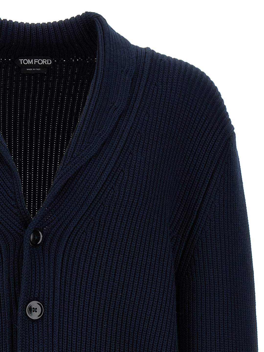 Tom Ford Silk Cardigan Sweaters and Cardigans - Blue | 80ab6835f1654480371c85d476bf887862f0d7d4