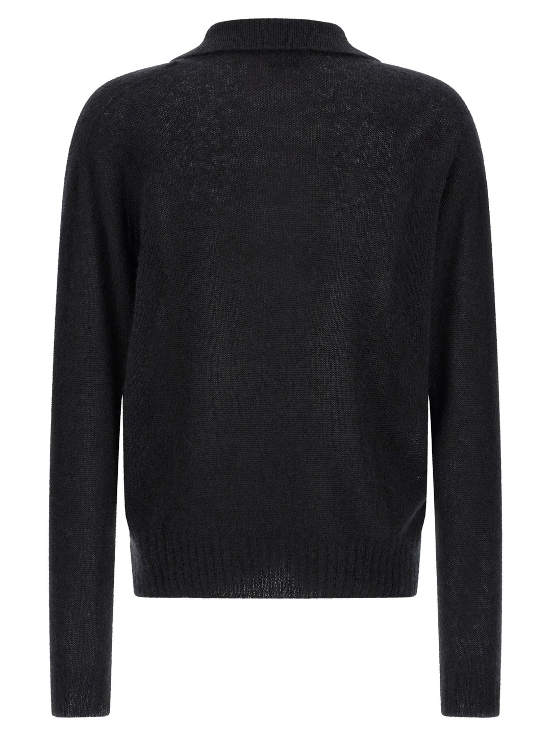 Tom Ford Cashmere And Silk Polo Shirt Sweaters and Cardigans - Black | 1cb0502a9e9aca211a19c3028f0b09e74e00c731
