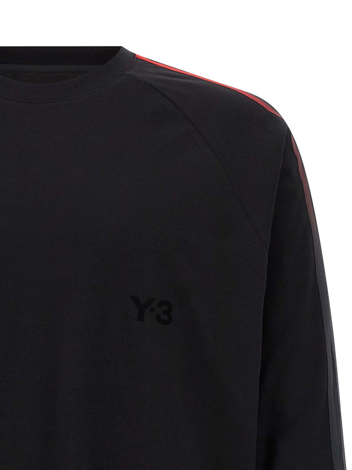 Y-3 Y-3 Oversized Gradient Stripes T-shirt - Black | f4362c5816a24586fedcbaef9ec328999535f745