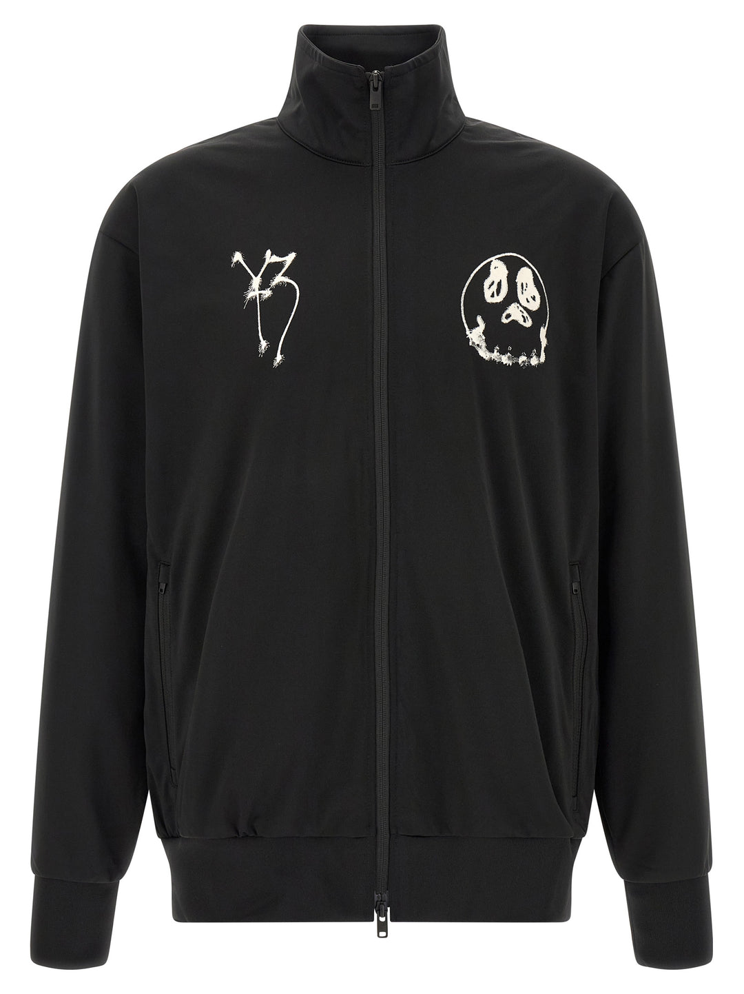Y-3 Track Top  Gfx Nyln Sweatshirt - Black | 377fd7388e802814b9ab43777de793aab47fc01b