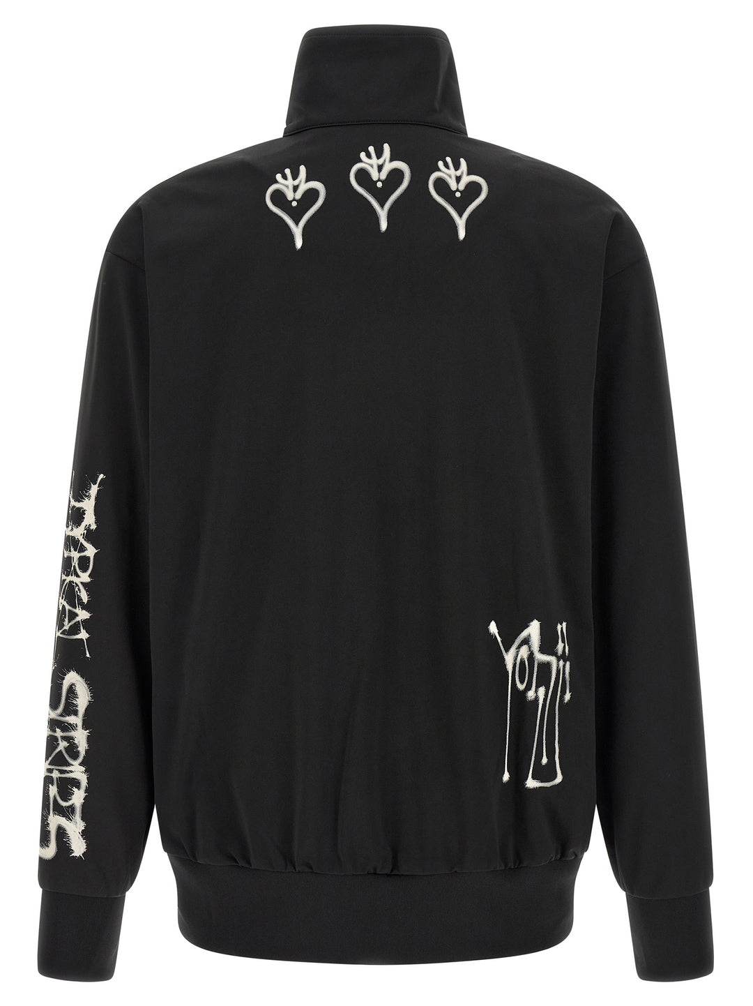 Y-3 Track Top  Gfx Nyln Sweatshirt - Black | 1dc08710ca66176851259a89d97c2a576ad9f6a0