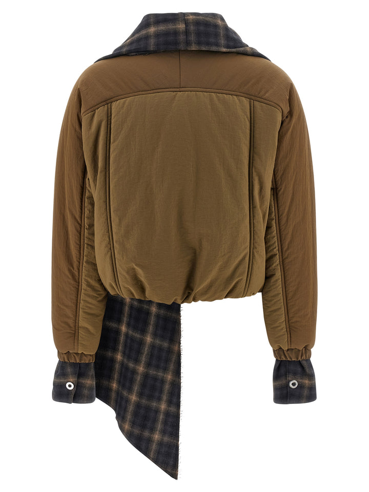 Marbell Kristen Puffer Jackets - Brown | 78a6e118bcaeca2f02058aca50a15d5b16a3fcb0