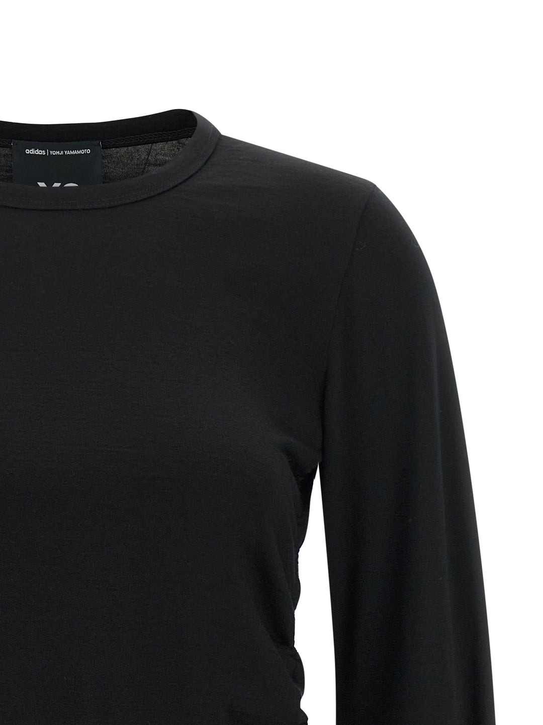 Y-3 Draped Cut T-shirt - Black | a69715350905741f81626b6cdbef6733f0326218