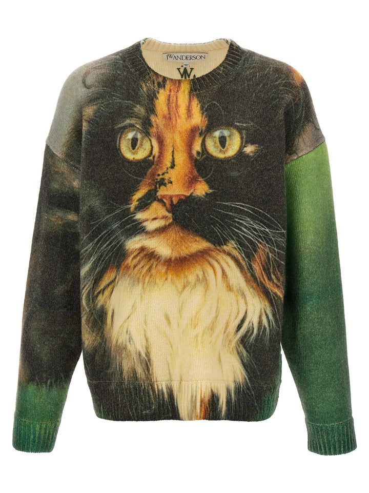 Cat Sweater, Cardigans Multicolor