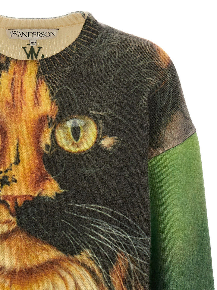 Cat Sweater, Cardigans Multicolor