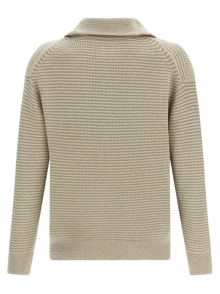 J.W. Anderson Half Zip Sweater Sweaters and Cardigans - Multicolor | d3f651d0671ca3e5942e3a63d4a6d09d2948d19e