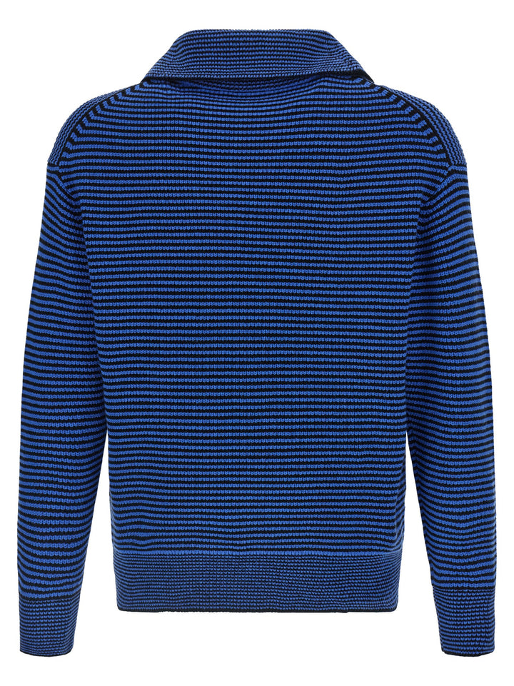 J.W. Anderson Half Zip Sweater Sweaters and Cardigans - Multicolor | 90cc7b0c62984811658b4cfd3033892448f72eda