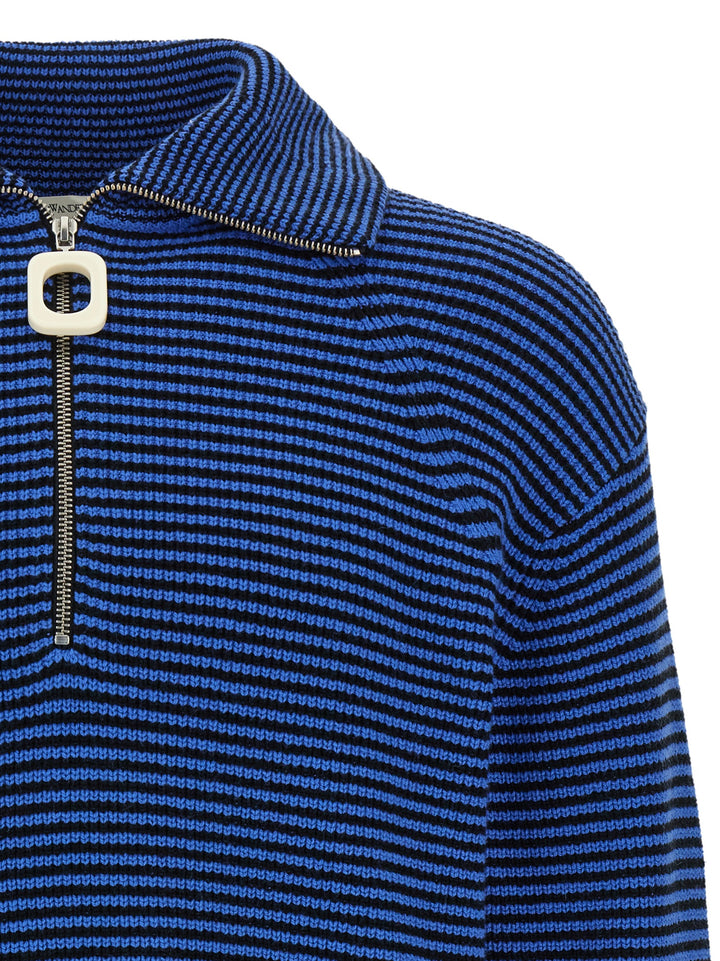 J.W. Anderson Half Zip Sweater Sweaters and Cardigans - Multicolor | bede26f220a23d199608b3843b9cf8e5fd1fdec1