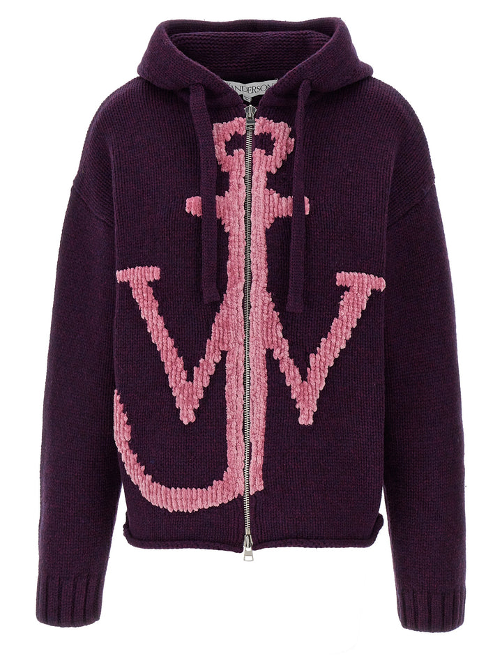 Anchor Jwa Sweatshirt Purple