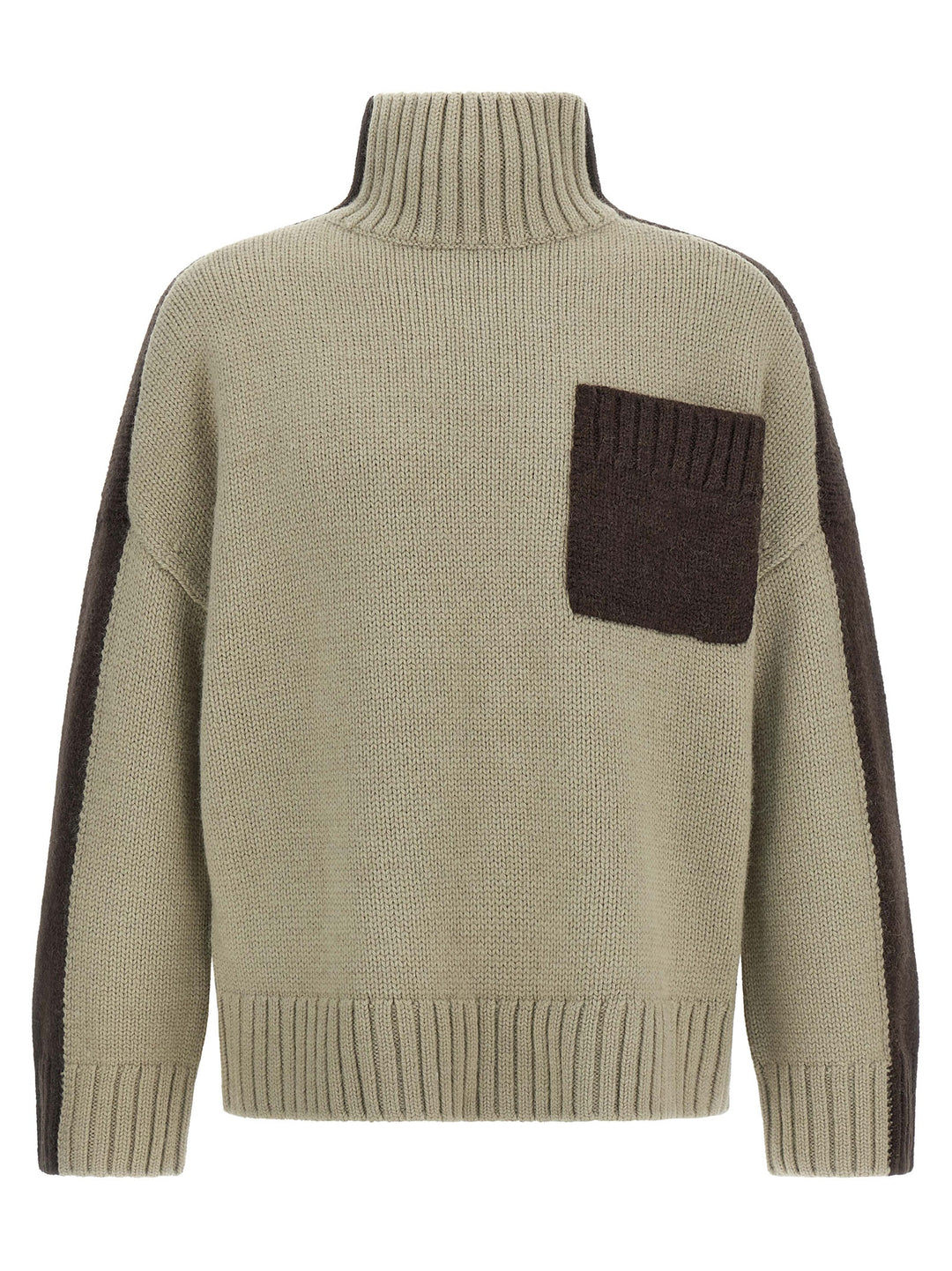 J.W. Anderson Two Tone Patch Pocket Sweaters and Cardigans - Multicolor | 2f375e8a9fff234872c77987864b18791daeaa60