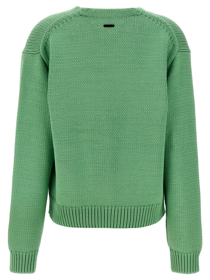 Graphic Sweater, Cardigans Green