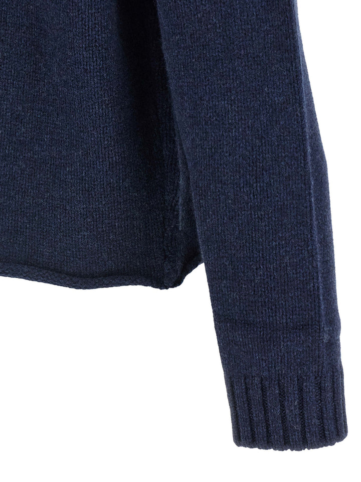 J.W. Anderson Anchor Embroidery Sweatshirt - Blue | c979cbc7bf4f8ba5d4714b19bf049e8c9683fbe2