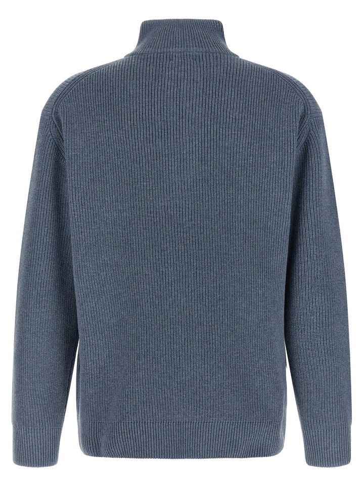 J.W. Anderson Half-Zip Sweater Sweaters and Cardigans - Blue | 3941af1a1c5809ce2597fcd80488898054bc2eda