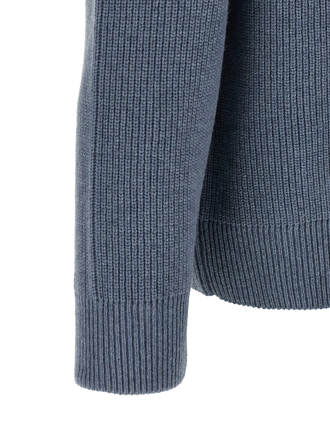 J.W. Anderson Half-Zip Sweater Sweaters and Cardigans - Blue | 376c16a740b1c458f260ac2144900ba47f85aa15