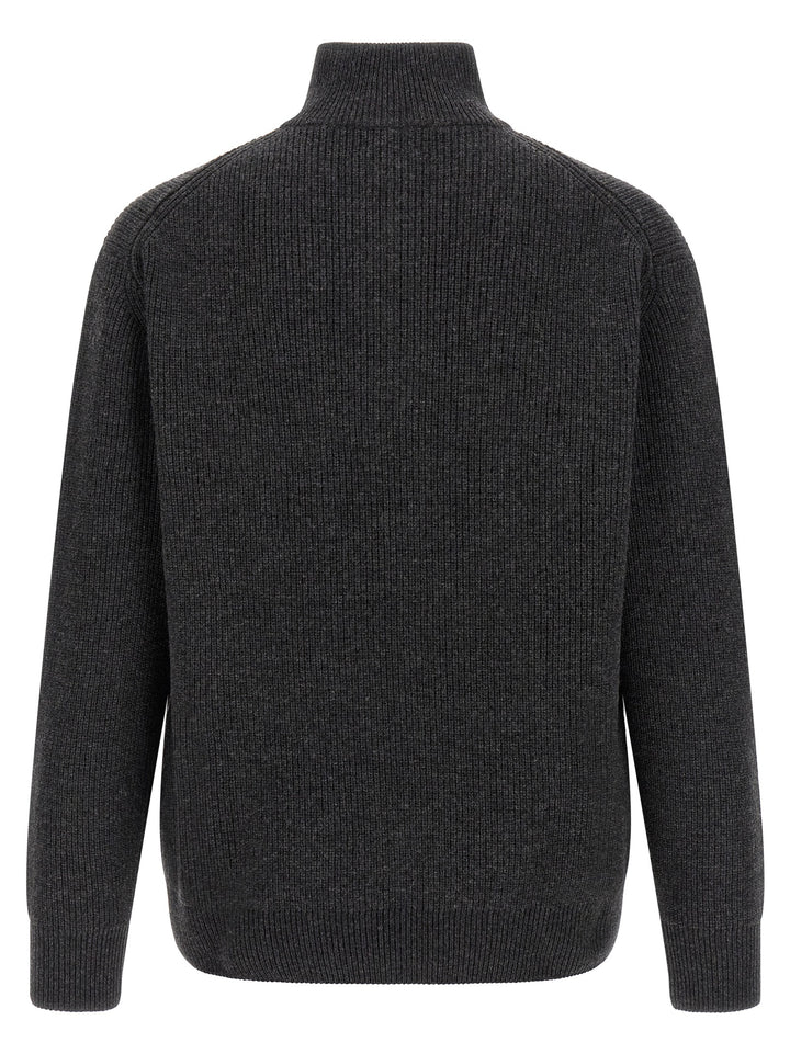 J.W. Anderson Half-Zip Sweater Sweaters and Cardigans - Gray | cee8cc3f0fac72b3864150dfdc74bf18bfa7064b