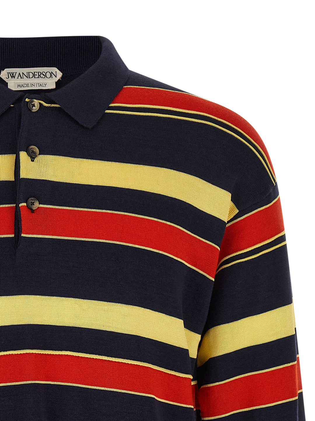 J.W. Anderson Knitted  Shirt Polo - Multicolor | c91c51b940d60546027a08639ecb33c78a8d5422