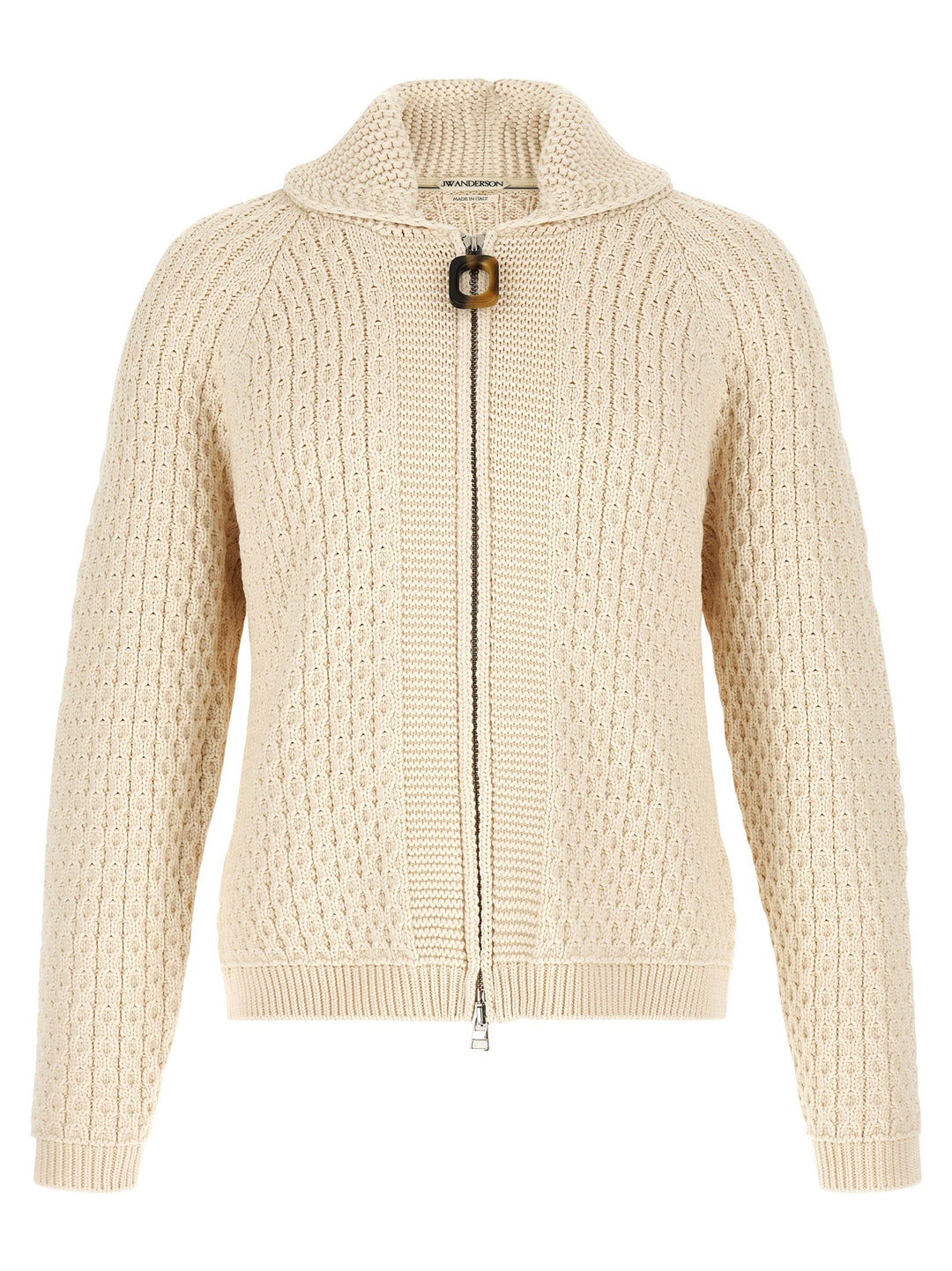 J.W. Anderson Cable Sweaters and Cardigans - White | e042006381eed74ae32df671818f01a92454aea4