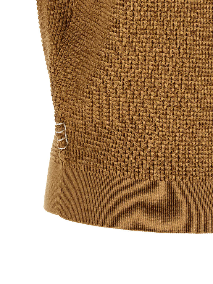 J.W. Anderson Waffle Stitch  Shirt Polo - Beige | 8531e9cd401100caa20c14421bdf00763503d3d6
