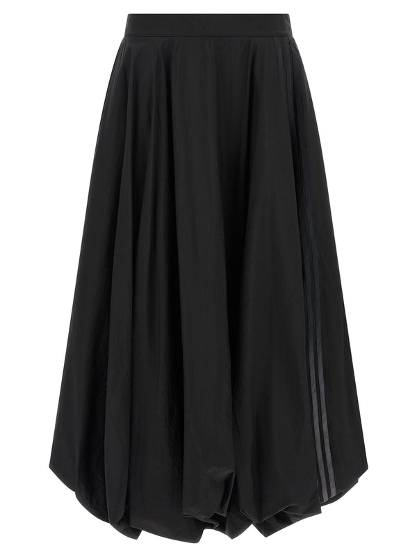 Gradient 3-Stripes Skirts Black