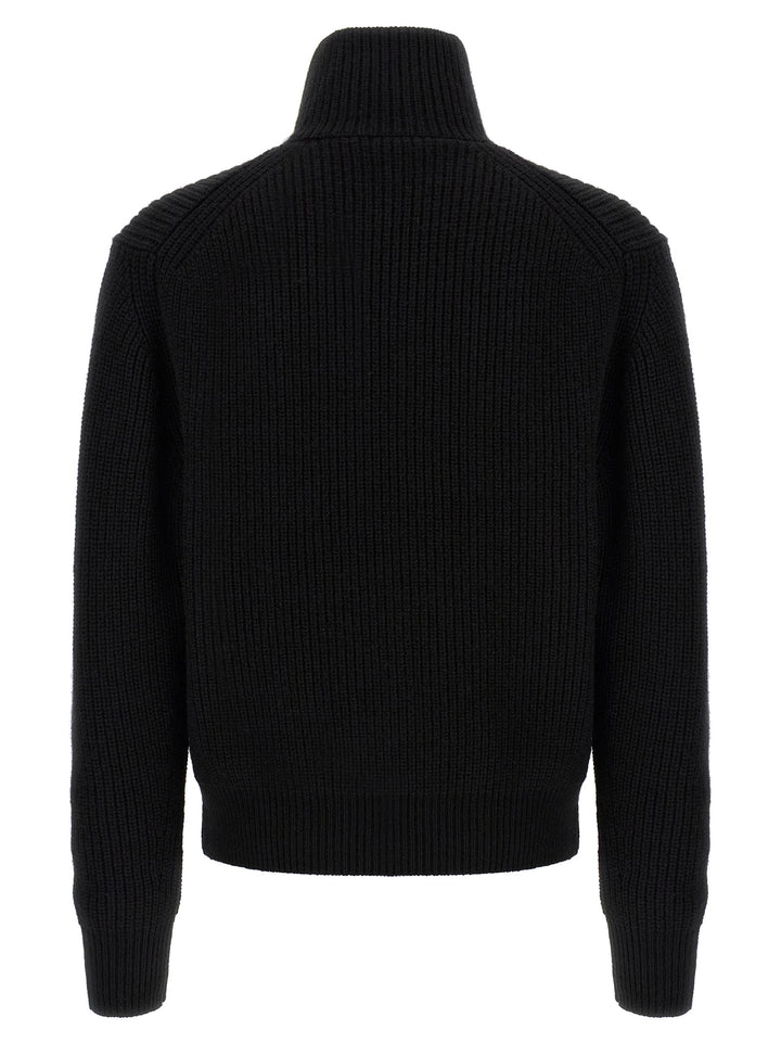 Tom Ford Zip Sweater Sweaters and Cardigans - Black | 1fa869599f970f3cb2e5e0e6f256df8bb1c65516