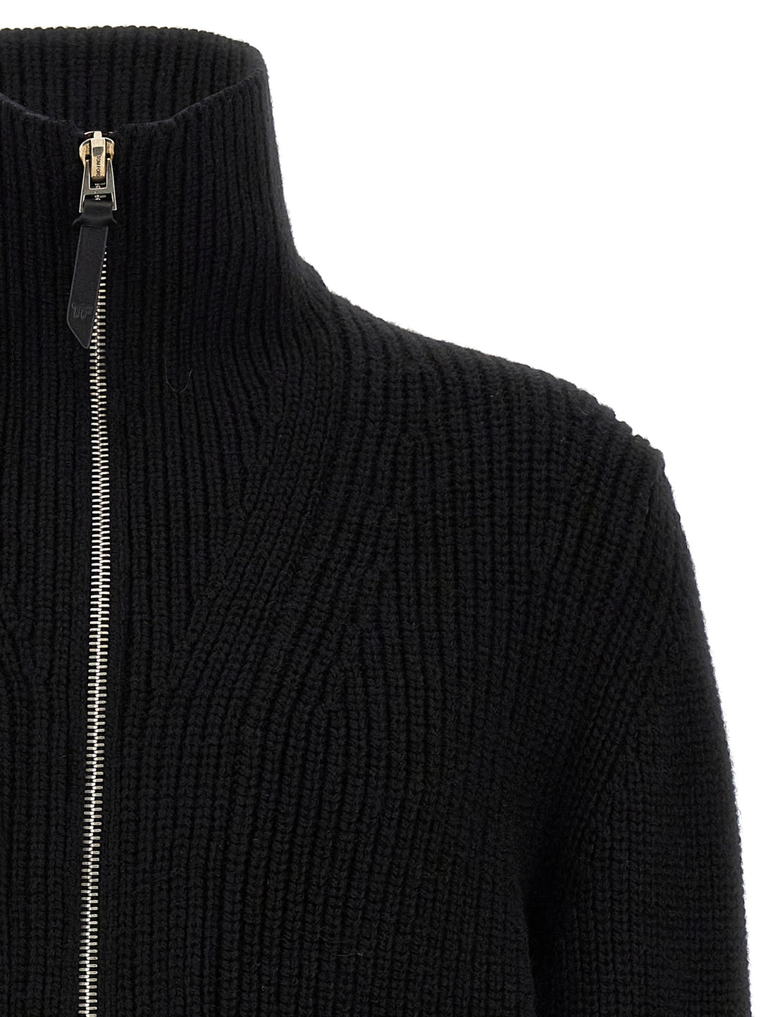 Tom Ford Zip Sweater Sweaters and Cardigans - Black | 4a2e576c19f371d89cbdf10bd85135e1639a3c1b