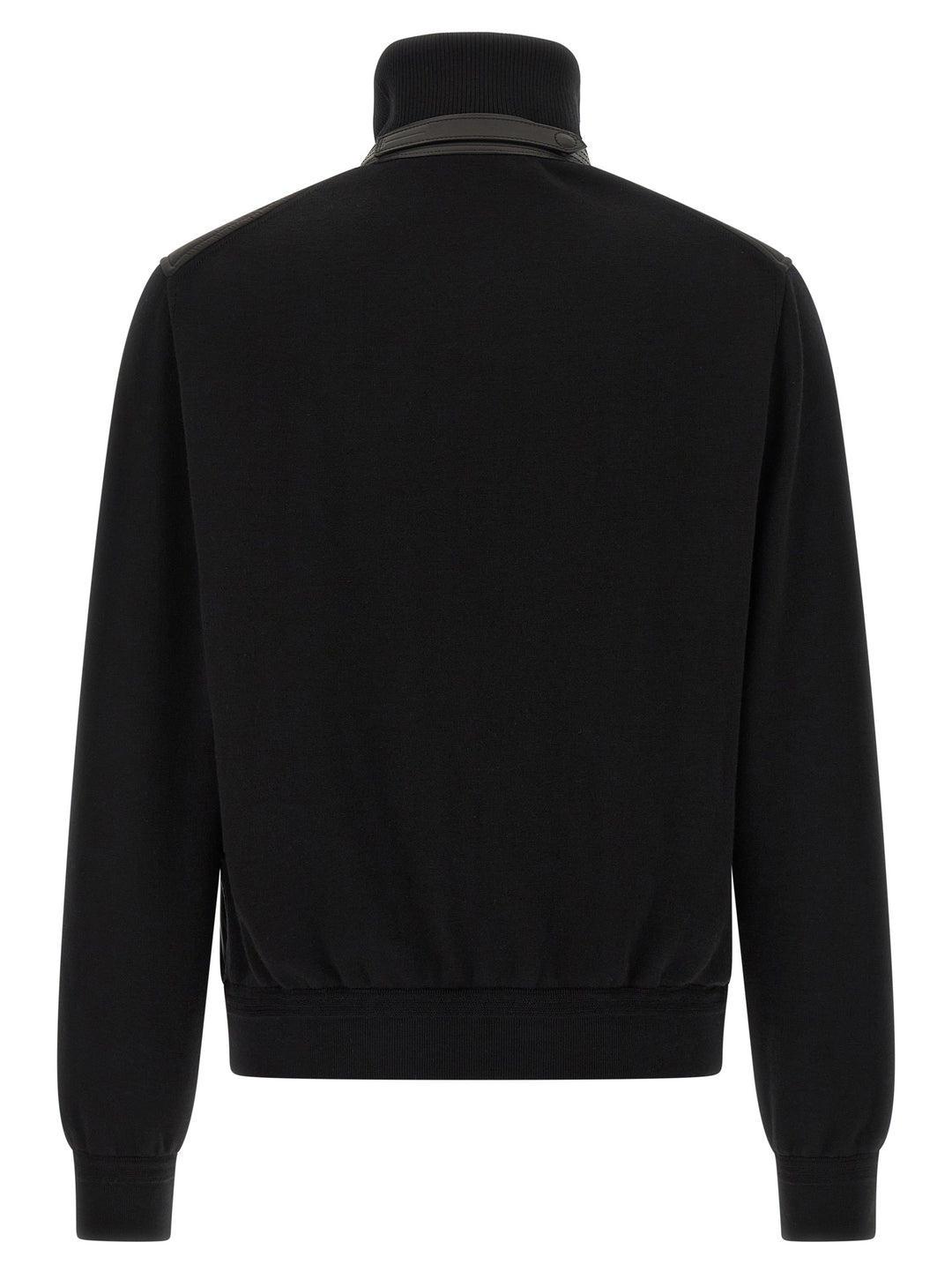 Tom Ford Merino Wool Bomber Jacket Puffer Jackets - Black | 1feb08a2c0317873ca888fca2ea7568bdf2ef1df