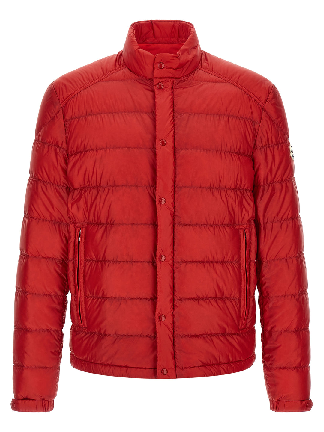 Moncler Selves Puffer Jackets - Red | a982e2a8f2509edb107f0bcca32fcc7ef83ba163
