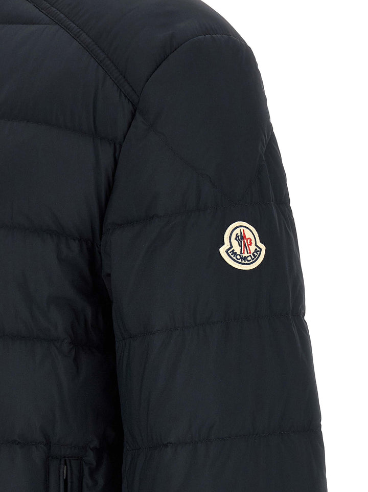 Moncler Selves Puffer Jackets - Blue | 32edb5da9341fad2080f64e18487308b8ab8d37b
