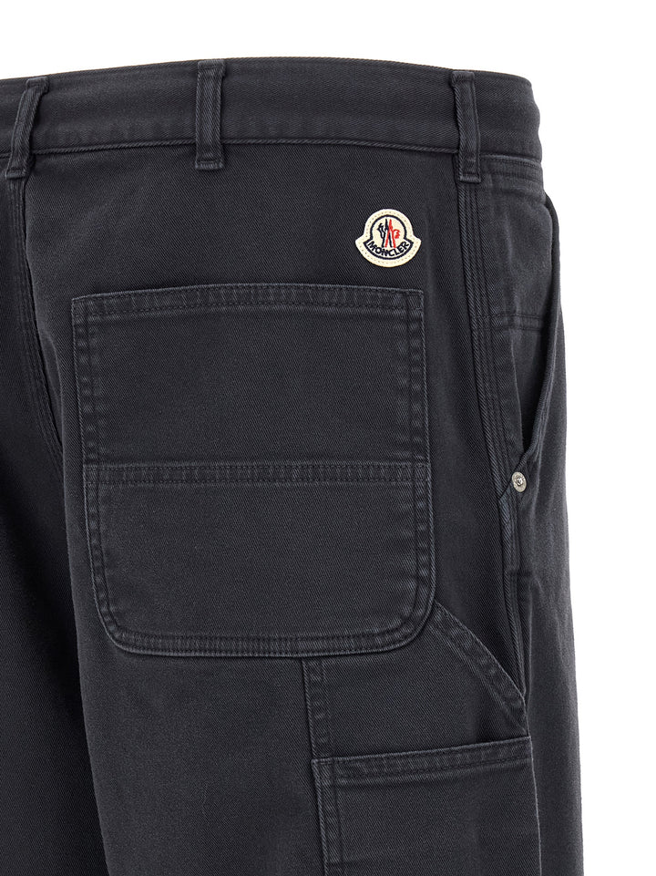 Moncler Cargo Pants - Blue | 9773a0803576048147818d029afb39abdba5fa42